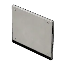 미래식 벽